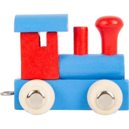 Locomotive Letter Train Red & Blue