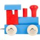 Locomotive Letter Train Red & Blue
