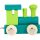 Locomotive Letter Train, Green & Petrol