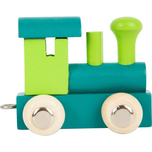 Locomotive Letter Train, Green & Petrol