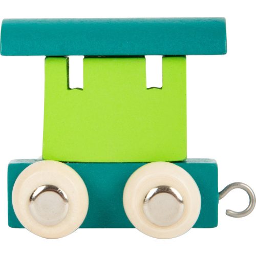 Carriage Letter Train Green & Petrol