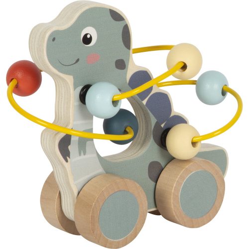 Push-Along Toy with Bead Maze "Dino"