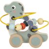 Push-Along Toy with Bead Maze "Dino"