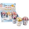 Display Wooden Threading Beads Cupcake, "Candy"