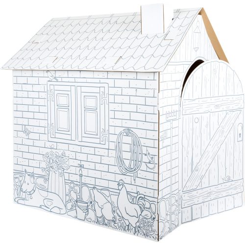 Little House Cardboard Playhouse