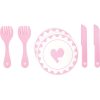Plate and Cutlery Set
