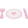 Plate and Cutlery Set