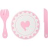 Plate and Cutlery Set