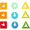 Shapes and Colours Motor Skills Shape-Fitting Game