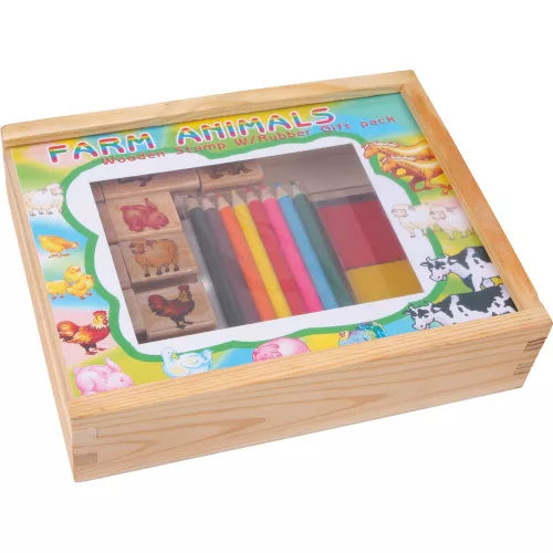 Stamp Set "Farm Animals"
