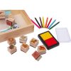 Stamp Set "Farm Animals"