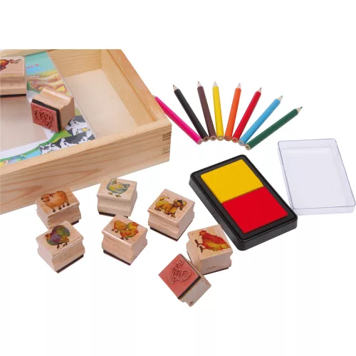 Stamp Set "Farm Animals"