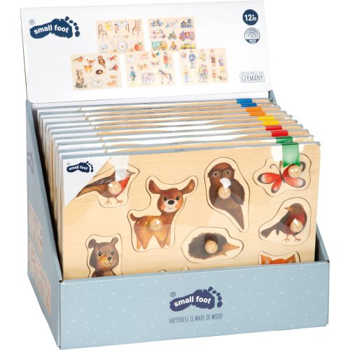 small foot Counter Display incl. Puzzles