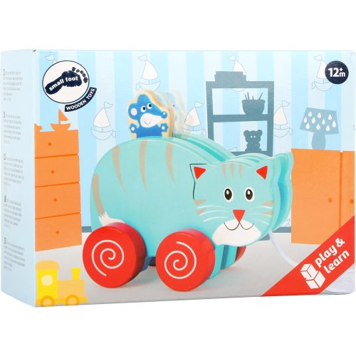 Pull-along Animal Cat and Mouse