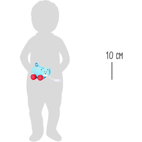 Pull-along Animal Cat and Mouse