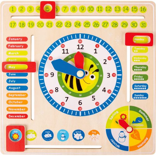 Educational Board Date, Time & Season ENG