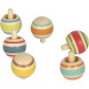 Wooden Gyro Top Set
