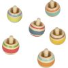 Wooden Gyro Top Set