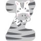 Wooden Nursery Letters Z
