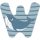 Wooden Nursery Letters W