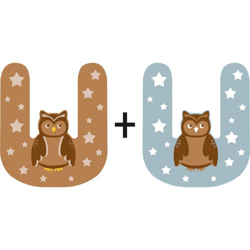 Wooden Nursery Letters U