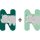 Wooden Nursery Letters N