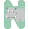 Wooden Nursery Letters N