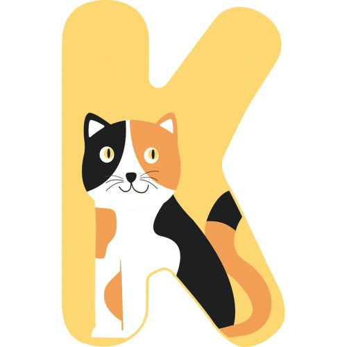 Wooden Nursery Letters K
