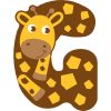 Wooden Nursery Letters G