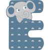 Wooden Nursery Letters E