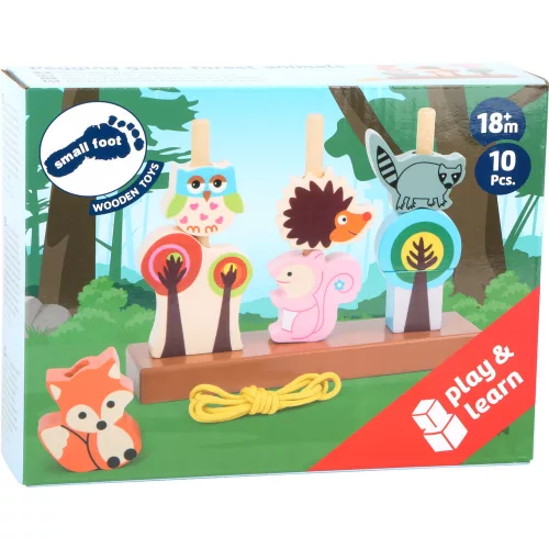 Forest Animals Inserting and Threading Game