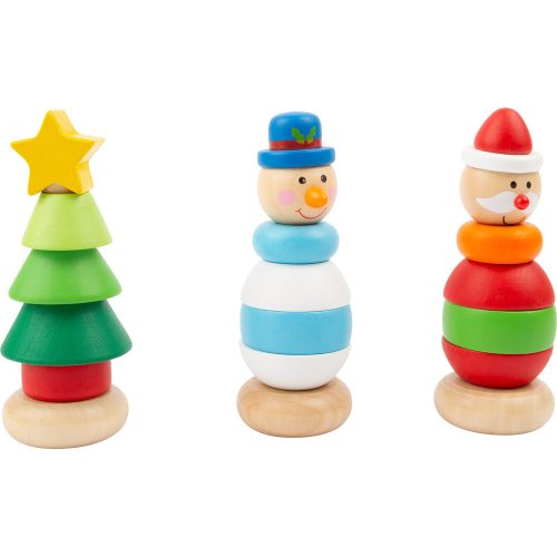Christmas Stacking Figurines Display