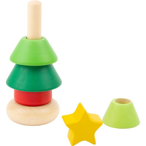 Christmas Stacking Figurines Display