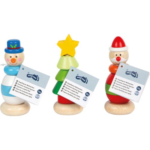 Christmas Stacking Figurines Display