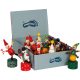 Dancing Christmas Figurines Display