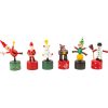 Dancing Christmas Figurines Display