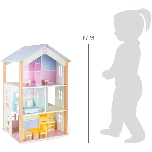 Doll's House 3-storey Palace, rotatable