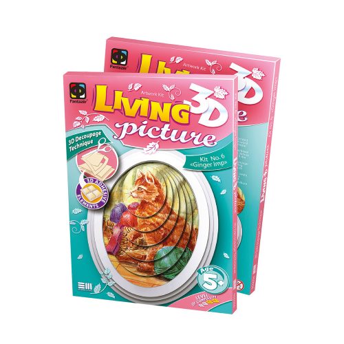 3D Picture Frame "Cat"
