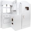 Play Kitchen made of Construction Cardboard