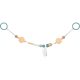 Baby Pram Chain "Seaside"