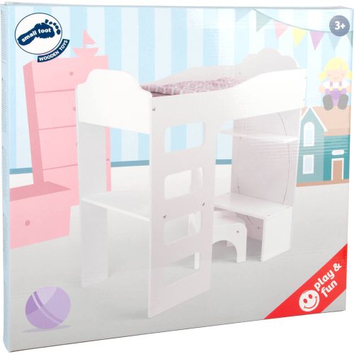 Doll's Loft Bed with Desk