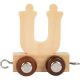 Wooden Letters Train Ü