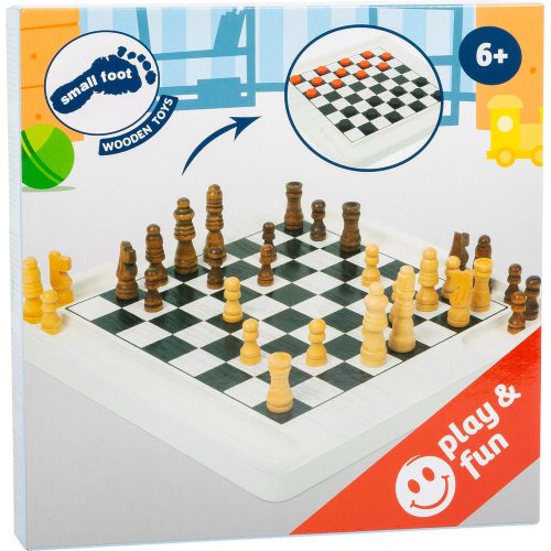 Chess and Draughts Board Game