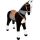 Horse XL hanggal, fekete