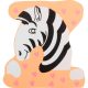 Wooden Letter Animals Z