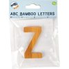 ABC bambusz betűk Z