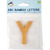 ABC bambusz betűk Y
