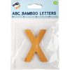 ABC bambusz betűk X