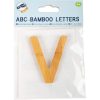 ABC bambusz betűk V