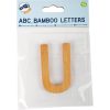 ABC bambusz betűk U
